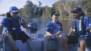 Yamaha F25 vs Waterskier