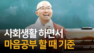 법상스님께 질문했습니다. 스승이 없다면 무엇을 기준으로 삼고 마음공부해야 하나요? | 1일1답