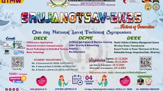 Srujanotsav 2025 - Festival of innovation GITAMW