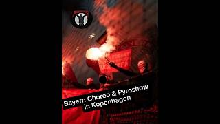 Bayern Pyro & Choreoshow in Kopenhagen: FC København vs. FC Bayern München #munich #ultras #pyro