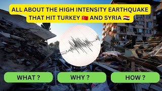 Eathquake - Turkey & Syria : Facts You Need To Know #fact #earthquake #turkey #syria