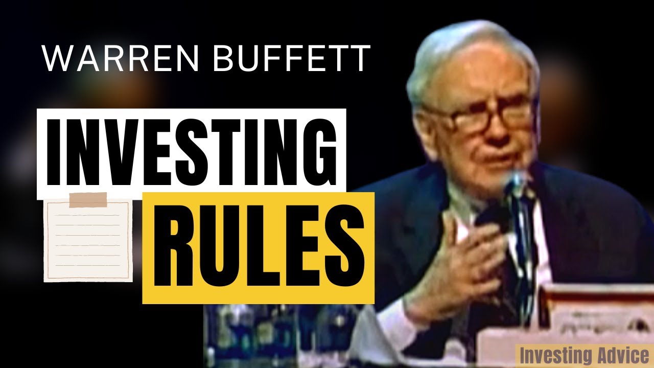 Warren Buffett's Rules To Billions | BRK 2008 【C:W.B Ep.403】 - YouTube