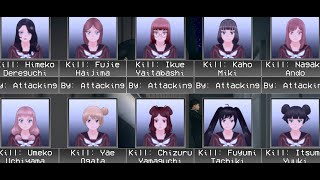 Yandere Simulator 1980s Mission Mode All Rich Girls