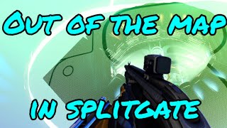 Out of the map in stadium / Splitgate out of the map tutorial