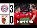 Harry kane hat-trick | Bayern Munich-Augsburg (3-0) Highlights Bundesliga Bayern dominates Augsburg