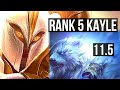 KAYLE vs VOLIBEAR (TOP) | 9/1/8, Rank 5 Kayle | NA Master | v11.5