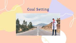 Goal setting - setting smart goals - how to properly set a goal (animated)