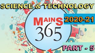 Vision Mains 365 "2020-21" Science and Technology Part-5 for UPSC Civil Services