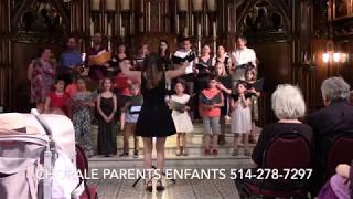 Chorale parents enfants juin 2019