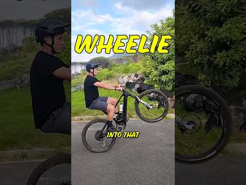 How to Wheelie#mtb #mountainbike #mtbskills #short #shortsvideo