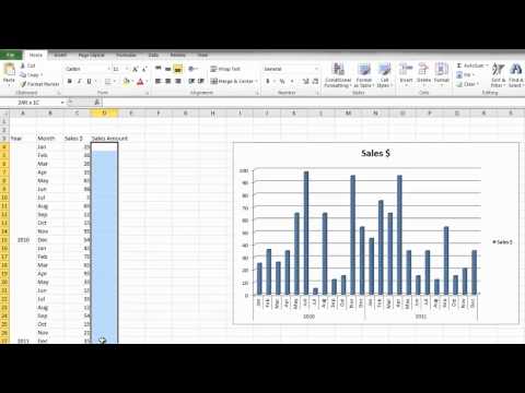 How To Make a Bar Graph in Microsoft Excel 2010 - For Beginners How To Make a Bar Graph in Microsoft Excel 2010 - For Beginners