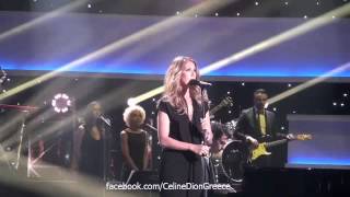 Celine Dion on 'Simplement Pour Un Soir' - Backstage 2/12/12