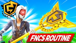 The Best Routine To Prepare You For FNCS Solos! (Fortnite Battle Royale)