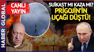 SON DAKİKA! Putin'den İntikam Operasyonu! Wagner Lideri Prigojin Uçak Kazasında Hayatını Kaybetti!