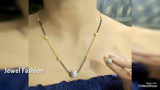 Lightweight Dailywear Gold Mangalsutra Designs