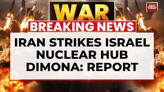 Breaking: Iranian Strike Hits Israel’s Dimona Nuclear Site, 20 Injured | Iran War | Middle East