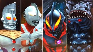 【ウルトラマン×キング vs カイザーベリアル×ガタノゾーア】フュージョンファイト『漆黒の支配者』★×10 超強敵！Ultraman Fusion Fight