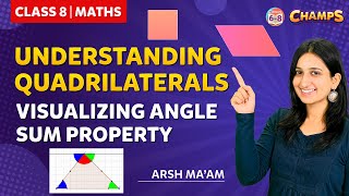 Understanding Quadrilaterals|  Visualizing Angle Sum Property | CHAMPS 2024