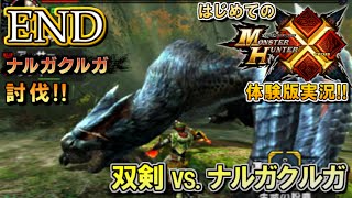 【MHX】はじめてのモンスターハンタークロス実況!! 体験版#9 【モンハンX】