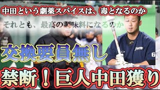 巨人が中田翔をトレードで獲得！暴行問題で引退も一転、電撃の巨人入りへ