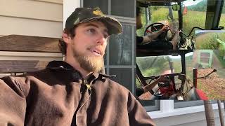 Sorting Cattle on the farm. Don't just drive Dogs and BULL Dozers