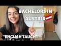 Study in Austria | English taught Bachelor’s Programs | Scholarships, tuition fee, application dates