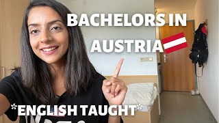 Study in Austria | English taught Bachelor’s Programs | Scholarships, tuition fee, application dates