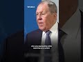 Lavrov on nuclear deterrence