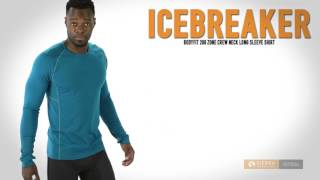 Icebreaker BodyFit 200 Zone Base Layer Top - UPF 40+, Merino Wool, Long Sleeve (For Men)