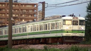 115系N33編成新ﾆｲ　信越本線上り快速新井行き3374M