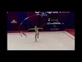 Erika Zhailauova KAZ Ribbon senior finals Sofia cup 2023