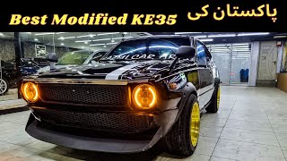 Pakistan's Best Modified Corolla 76 With 4age Engine | Drifts | Interior \u0026 Exterior Modification