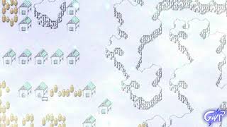 EarthBound Snowman Village (With Ambient Snowstorm)