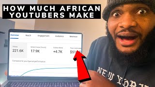 How Much I Made From The "How Much YouTube Paid Me For My 1,000,000 Viewed Video"