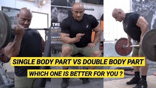 Single body part vs Double body part | Mukesh Gahlot #youtubevideo