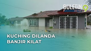 Beberapa Kawasan Di Kuching Banjir Kilat