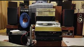 Luxman pre and power C02 M02 Vitor Zero five fine speakers