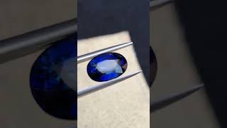 4.01ct #Royal-blue color #Natural certified #Ceylon #blue #SAPPHIRE