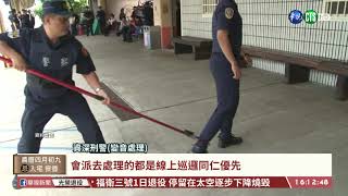 【台語新聞】警執勤遇狀況 優先使用辣椒水.警棍 | 華視新聞 20200501