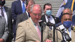 Gov. Edwards announcement with LA DOTD