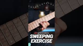 Try This Sweeping Exercise! #guitarlesson