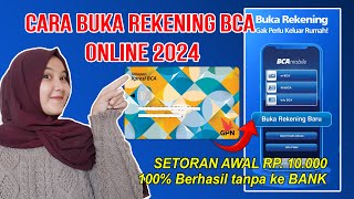 Cara Buka Rekening BCA Online 2024 | Heby Dell #BCA