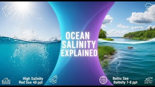 Salinity of the Ocean and Sea