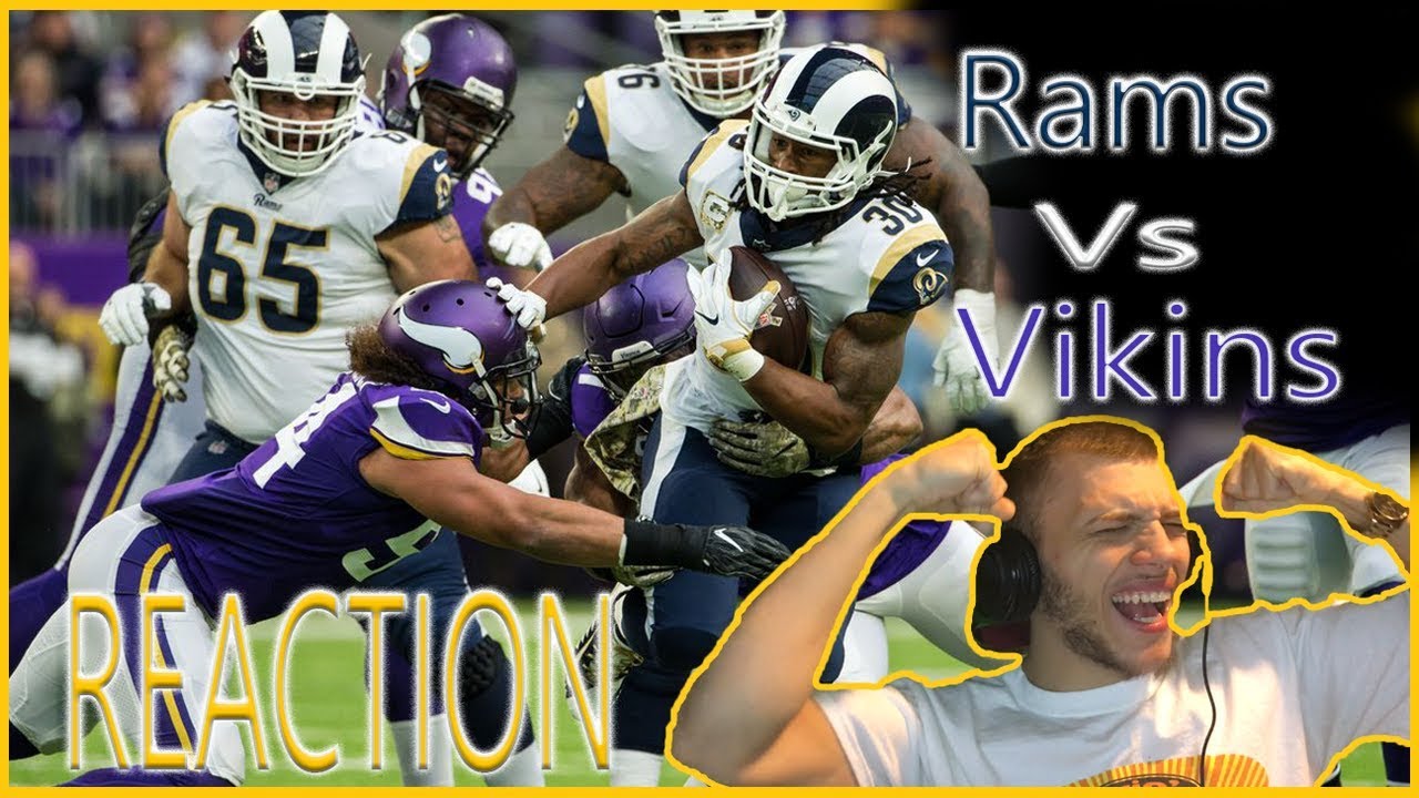 Rams Vs. Vikings | NFL Week 11 Game Highlights | Reaction | Vikings ...