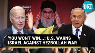 'Israel Won't Win Against Hezbollah': U.S.' Chilling Warning As Netanyahu Plans New War | Report