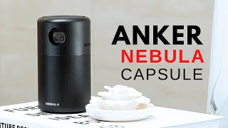 Anker Nebula Capsule Portable Projector | Android 7.1, DLP Technology