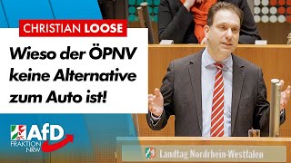 Wieso der ÖPNV keine Alternative zum Auto ist! – Christian Loose (AfD)