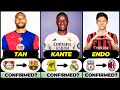 🚨 ALL LATEST CONFIRMED TRANSFER AND RUMOURS 2024, 🔥 Kante, Tah, Endo✅️