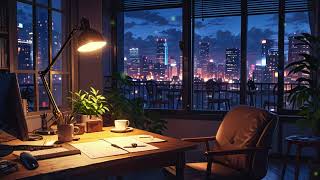 Relaxing Lofi Jazz | Atlanta City Vibes | Cozy Night Ambience