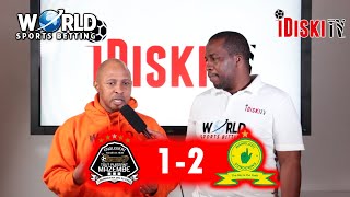 TP Mazembe 1-2 Mamelodi Sundowns | Sundowns Coaches Almost Ruined The Game | Tso Vilakazi